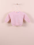 Load image into Gallery viewer, Wedoble Ull genser med knapper bak - Soft Pink