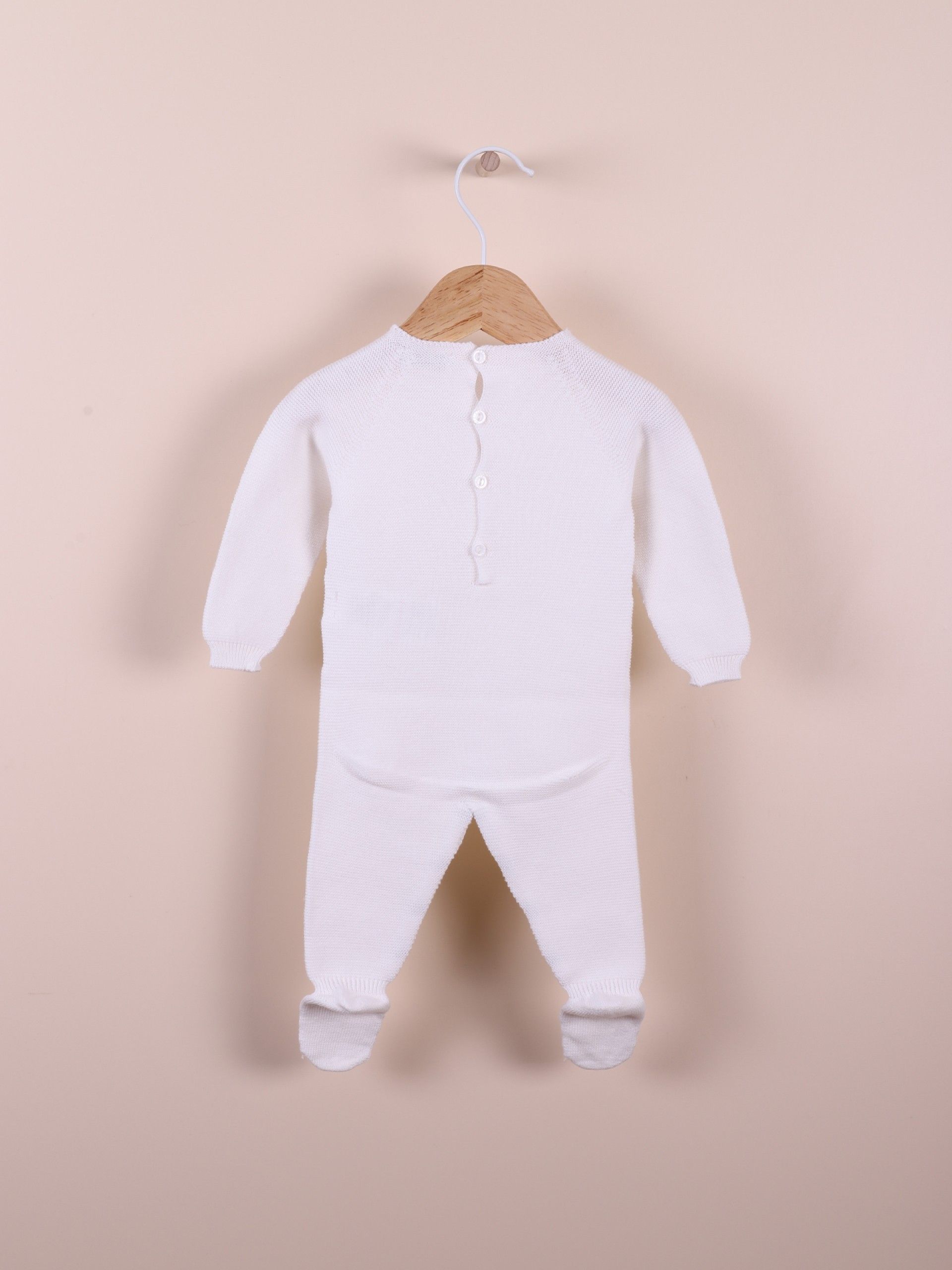 Wedoble Strikket Overall - Pearl