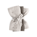 Load image into Gallery viewer, Garbo&Friends Muslinkluter 3-Pack - Folia Ecru
