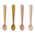 Load image into Gallery viewer, LIEWOOD Siv Feeding Spoon 4-Pack - Tuscany Rose Multi Mix