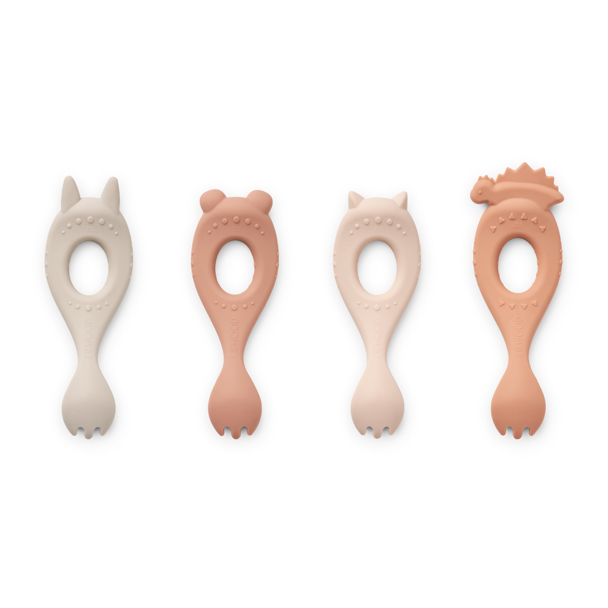 Liva Gaffel 4-Pack - Rose Multi Mix