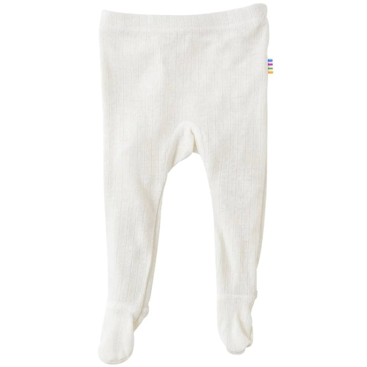 Joha Ull Leggings m/Fot - Hvit