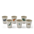Load image into Gallery viewer, LIEWOOD Luna 6-Pack Kopper - Dinosaurs / Mist
