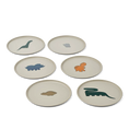 Load image into Gallery viewer, LIEWOOD Remco 6-Pack tallekener - Dinosaurs / Mist