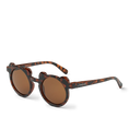 Load image into Gallery viewer, Darla Mr Bear Solbriller 1-3 år - Dark Tortoise / Shiny