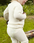 Load image into Gallery viewer, Joha Heavy Rib Ull Genser - Off White