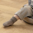 Load image into Gallery viewer, GoBabyGo Non-Slip Alpaca Sokker - Walnut