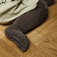Load image into Gallery viewer, GoBabyGo Merinoull Crawling tights - Brown Melange