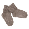 Load image into Gallery viewer, GoBabyGo Non-Slip Alpaca Sokker - Walnut