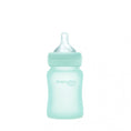 Load image into Gallery viewer, Glassflaske med knusebeskyttelse 150ml - Mint Green