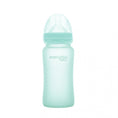 Load image into Gallery viewer, Glassflaske med knusebeskyttelse 240ml - Mint Green
