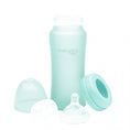 Load image into Gallery viewer, Glassflaske med knusebeskyttelse 300ml - Mint Green