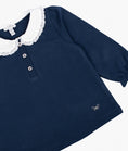 Load image into Gallery viewer, LIVLY Marianne Long Sleeve Top - Navy
