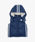 Load image into Gallery viewer, Hooded Puffer Vest - Navy