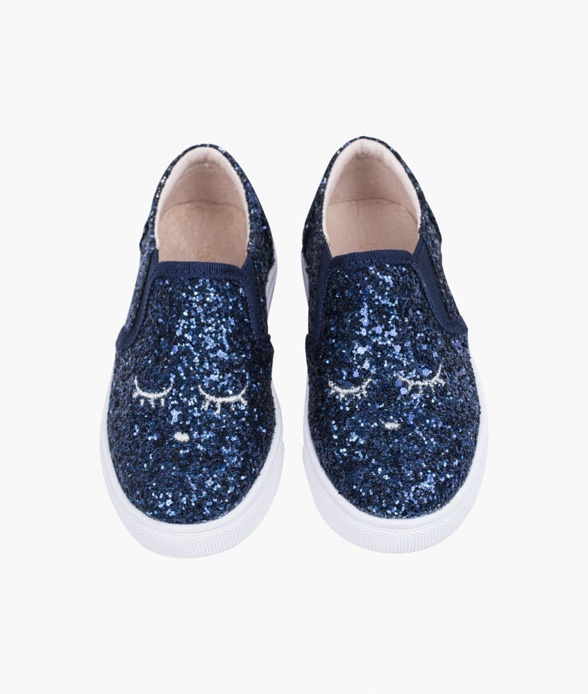 LIVLY Sam Shoes Navy Glitter
