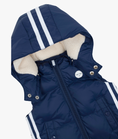 Load image into Gallery viewer, Hooded Puffer Vest - Navy
