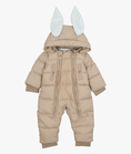 Load image into Gallery viewer, LIVLY Bunny Puffer Overall - Khaki