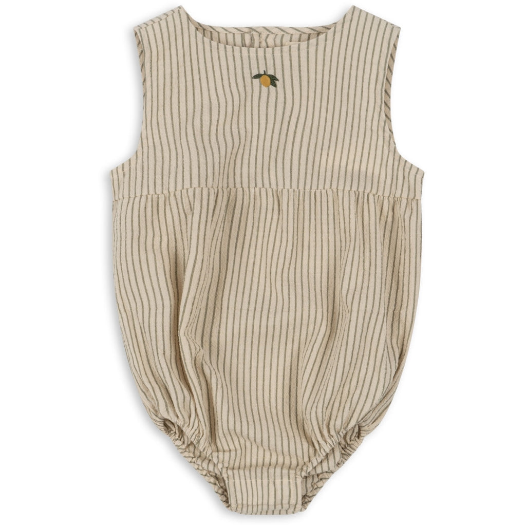 Konges Sløjd Elliot Romper - Tea Stripe