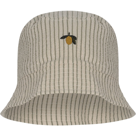 Kongs Sløjd Elliot Buckt Hat - Tea Stripe