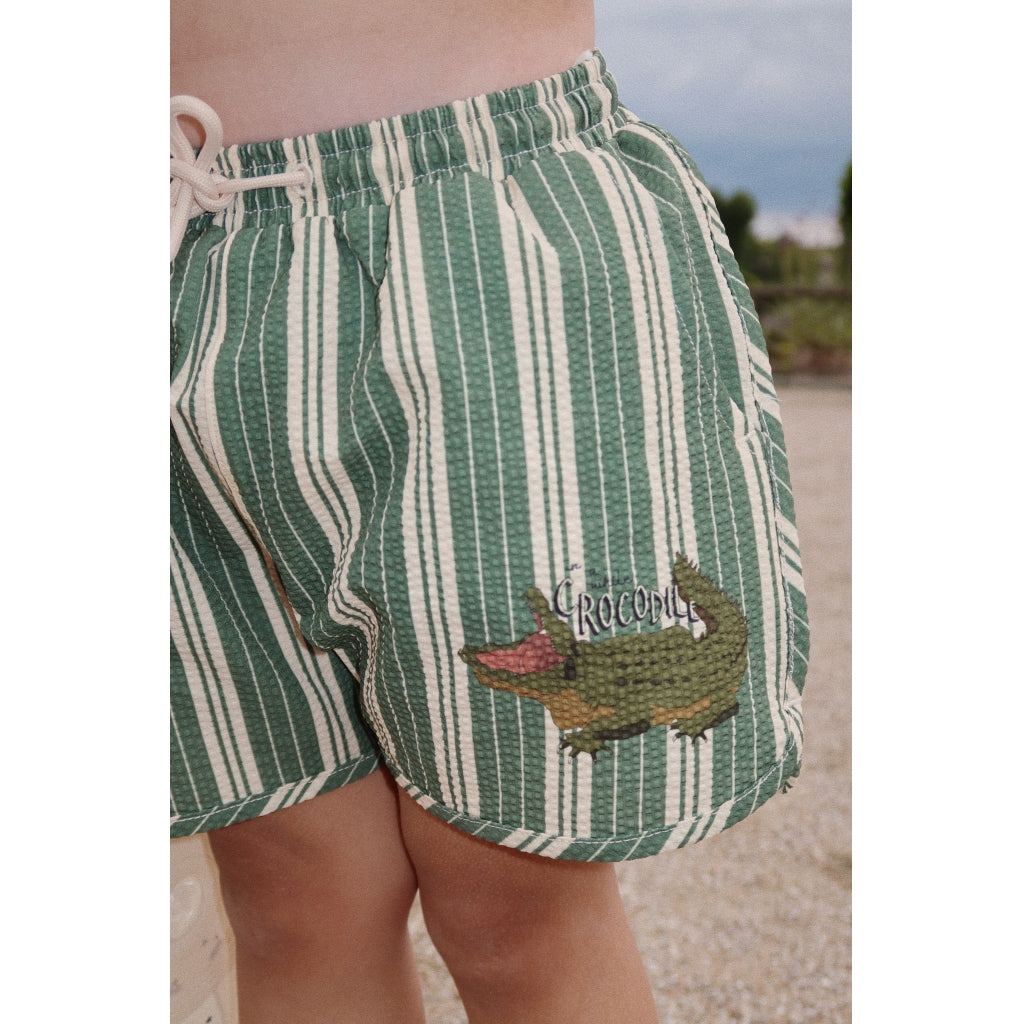 Konges Sløjd Seer Asnou Badeshorts - Pasture Stripe