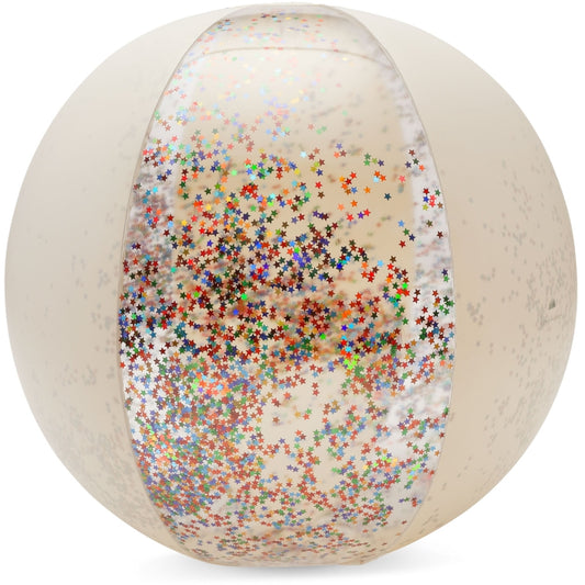 Konges Sløjd Transparent Beach Ball - Cream