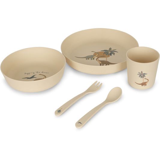 Konges Sløjd Dinner Set - Dino