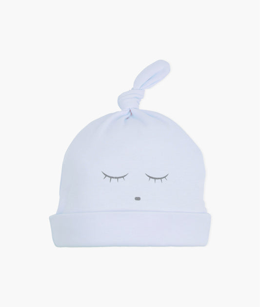 Sleeping Cutie Tossie Hat - Blå