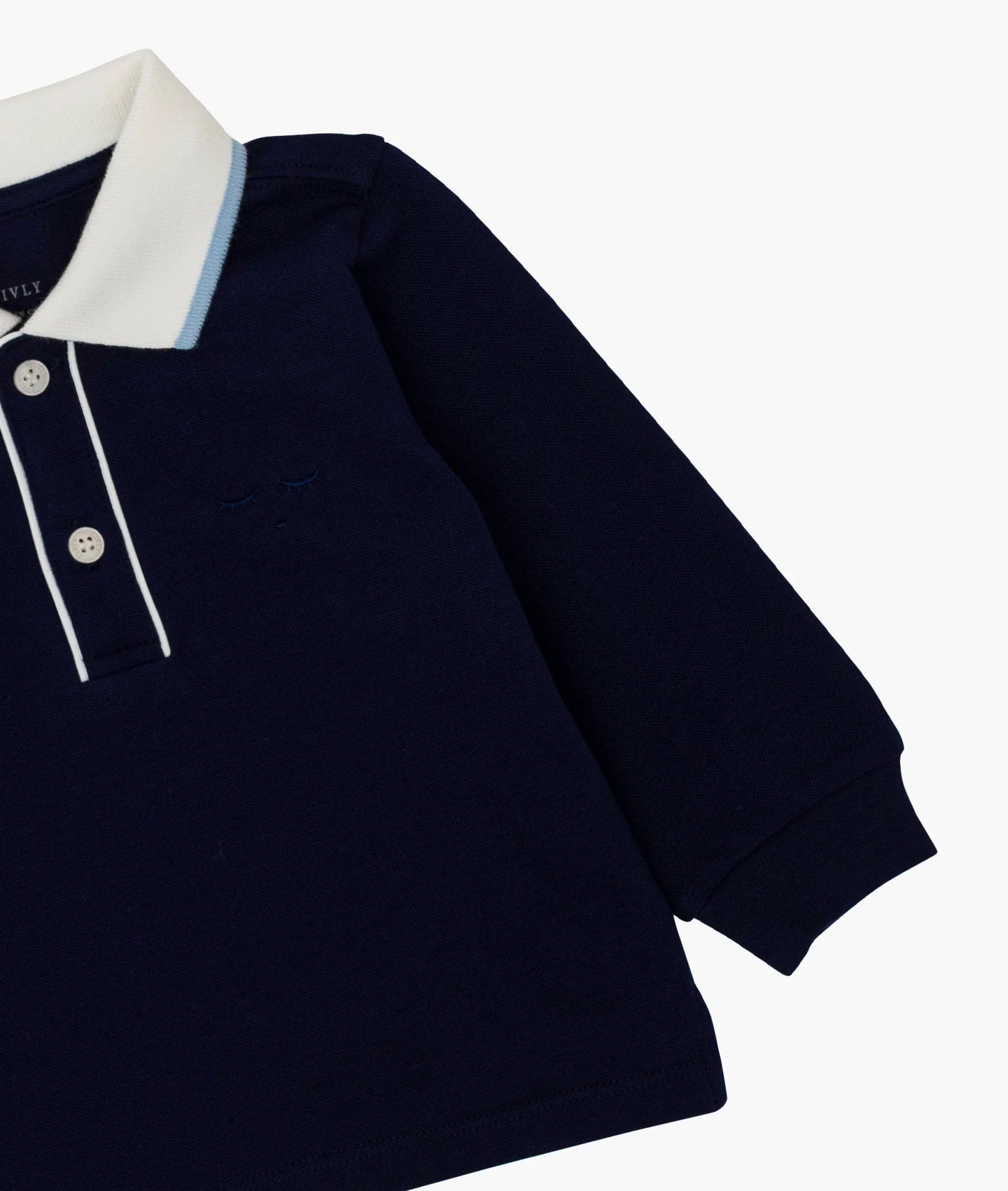 Pikè Polo Collar Shirt - Navy