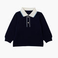 Load image into Gallery viewer, Pikè Polo Collar Shirt - Navy
