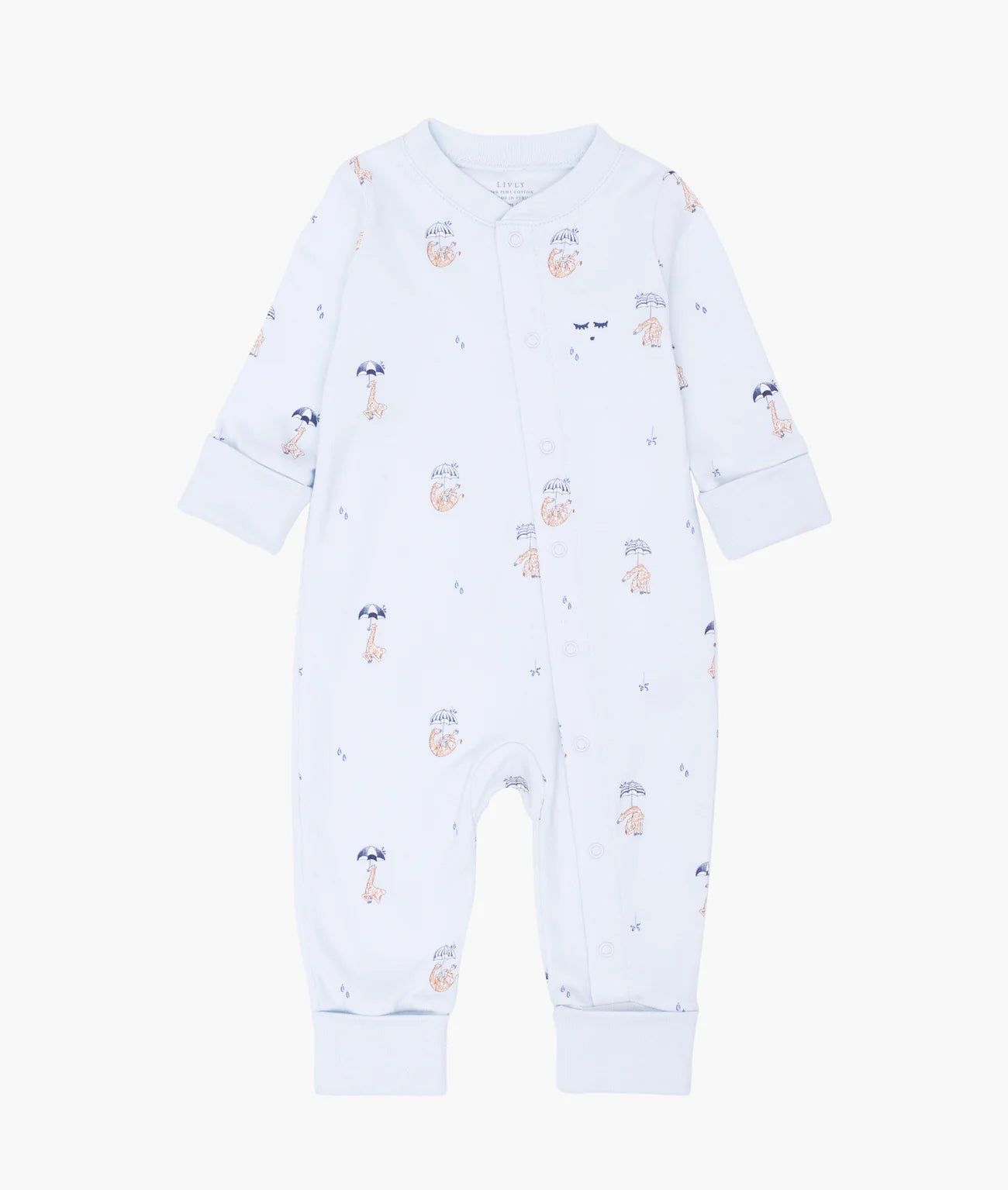 LIVLY Giraffe Overall - Blå