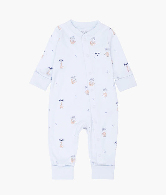 LIVLY Giraffe Overall - Blå