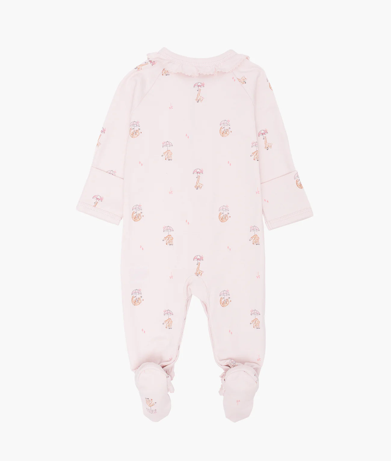 LIVLY Giraffe Sara Footie - Rosa