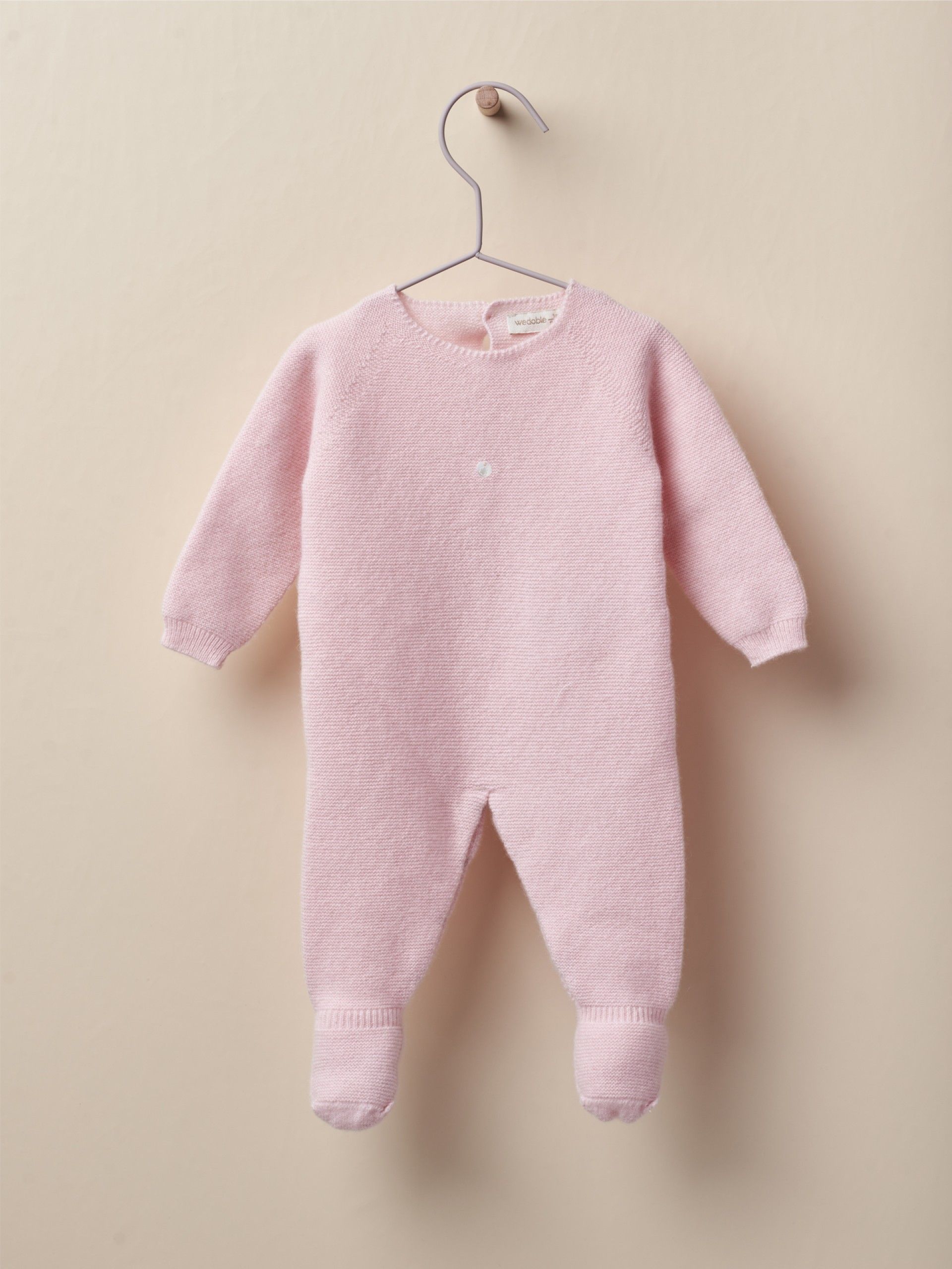 Wedoble ull Overall - Soft Pink