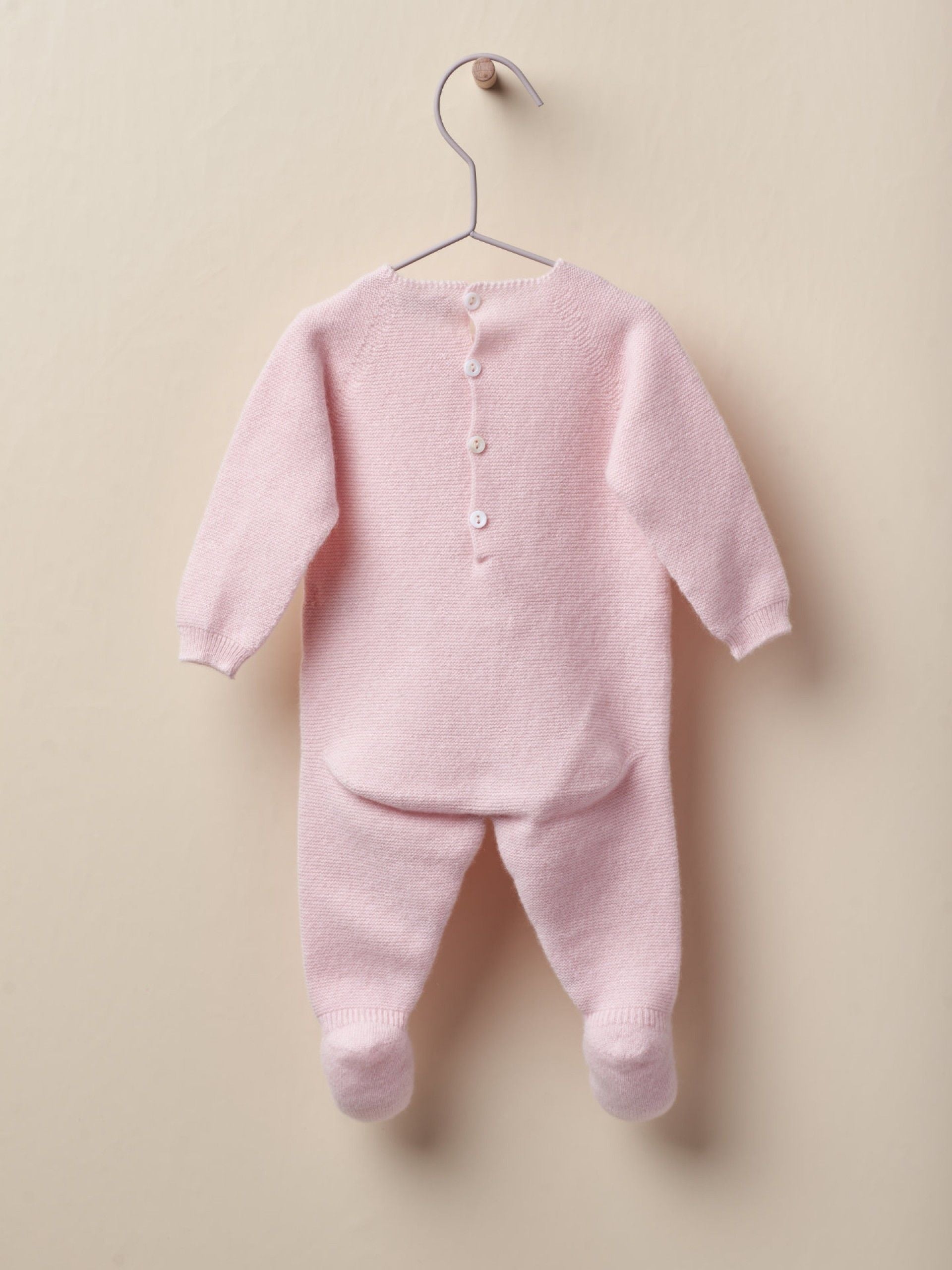 Wedoble ull Overall - Soft Pink