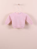 Load image into Gallery viewer, Wedoble Ull genser med knapper bak - Soft Pink
