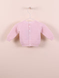 Load image into Gallery viewer, Wedoble Ull genser med knapper bak - Soft Pink
