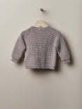 Load image into Gallery viewer, Wedoble Ull Cardigan Engelsk Rib - Soft Brown
