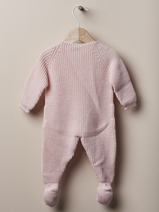 Wedoble Ull Overall Engelsk Rib - Soft Pink