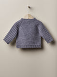 Load image into Gallery viewer, Wedoble Ull Cardigan med lommer - Medium Grey
