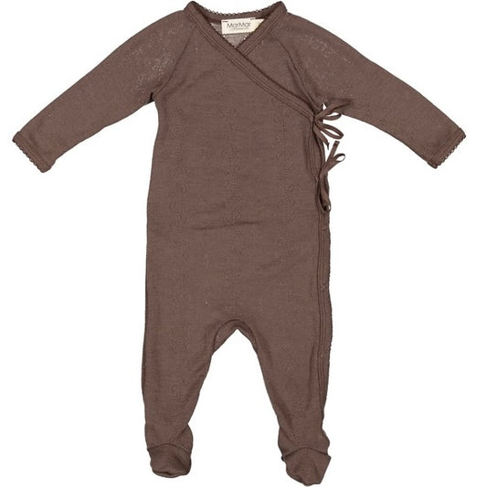 Rubetta  Wool Pointelle - Terre