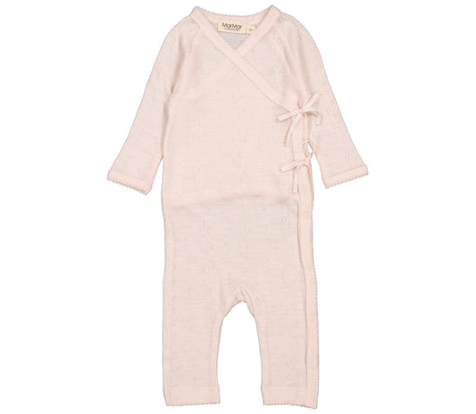 Rula Wool Pointelle - Pink Dahlia