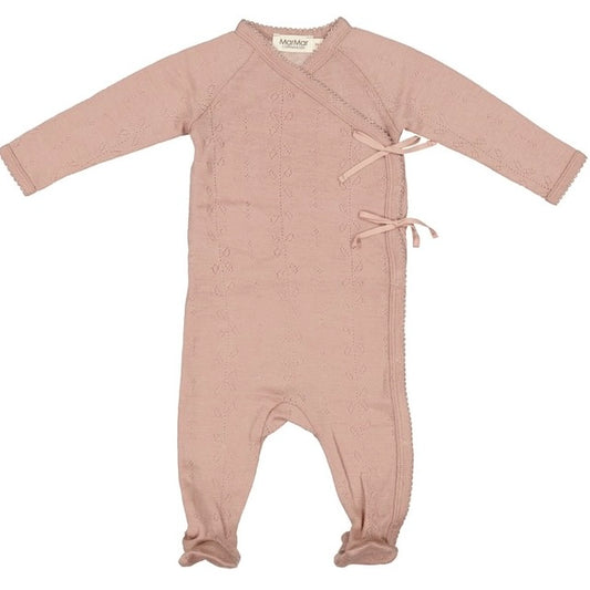 Rubetta Wool Pointelle - Burnt Rose