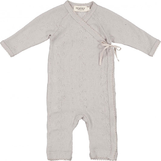 Rula Wool Pointelle - Soft Dove