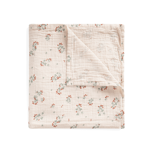 Garbo&Friends Muslin Swaddle Blanket - Clover