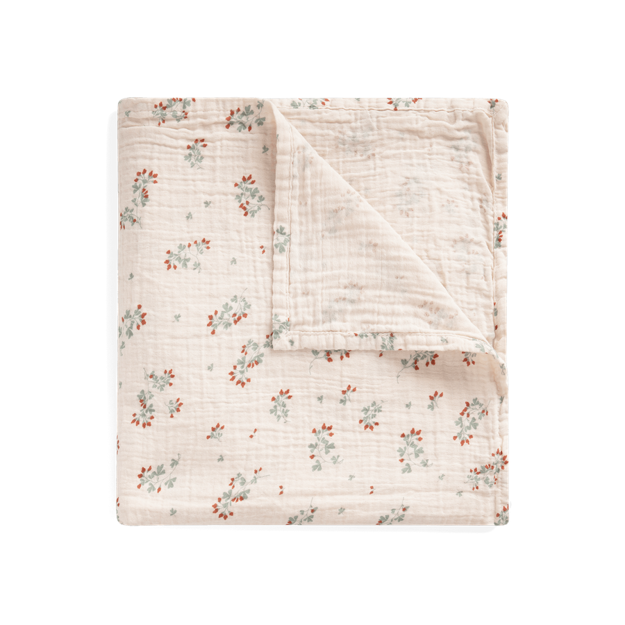 Garbo&Friends Muslin Swaddle Blanket - Clover