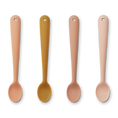 Load image into Gallery viewer, LIEWOOD Siv Feeding Spoon 4-Pack - Tuscany Rose Multi Mix
