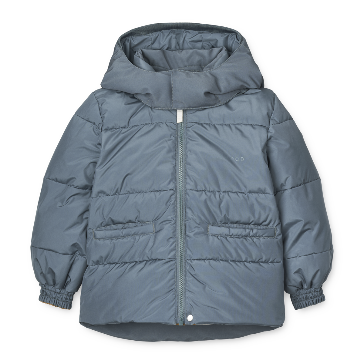 Paloma Reversive Puffer Down Jacket - Whale Blue