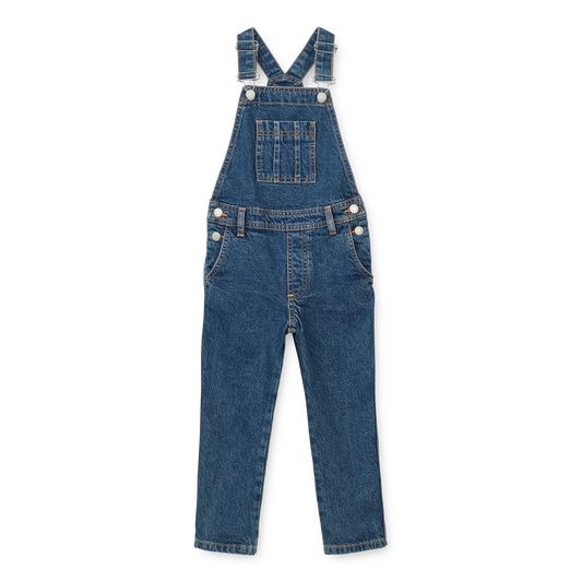 Indigo Denim snekkerbukse - Medium Blue Denim