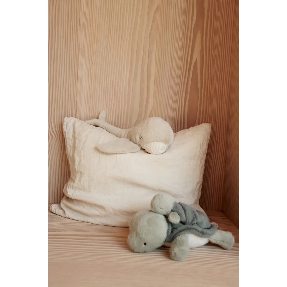 LIEWOOD - Berto & Baby Turtle Teddy - Faune Green