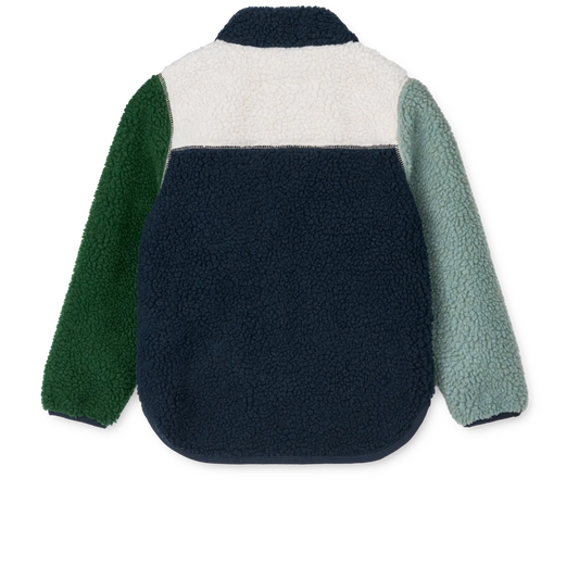 Nolan Pile Jacket - Peppermint multi mix